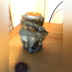 Elephant tea light holder